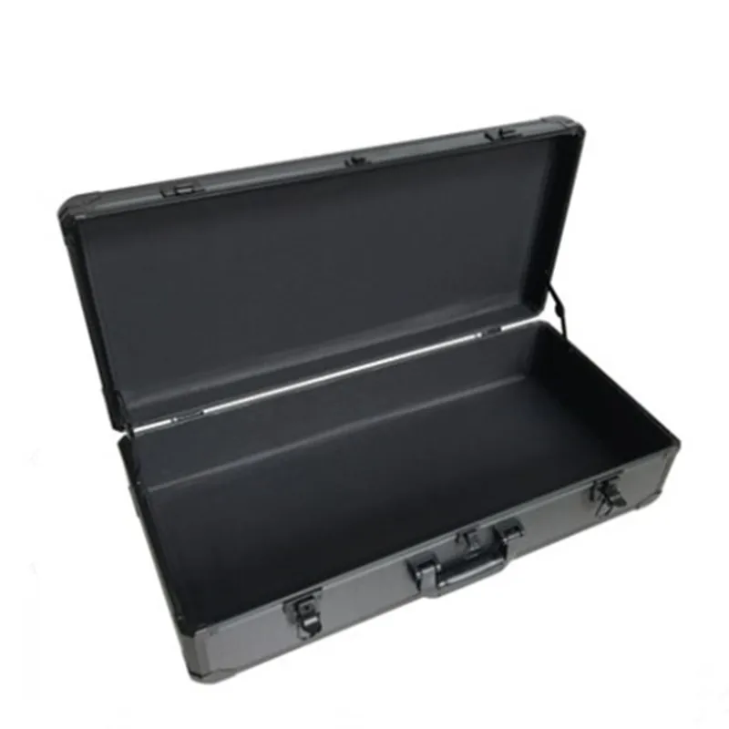 Алюминиевый Чехол для инструментов для путешествий из АБС-пластика, чехол для инструментов, коробка для файлов, ударопрочный защитный чехол для камеры, поролоновая подкладка, багажная сумка - Цвет: empty box