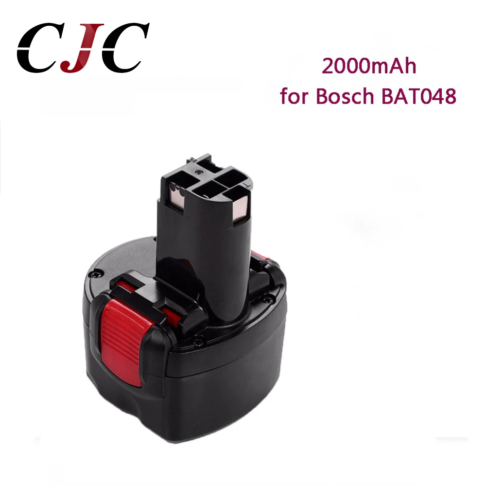 Аккумуляторная батарея для электроинструментов 9,6 V 2000mAh Ni-CD для Bosch BAT048 PSR 960 2 607 335 272 32609-RT BAT119 BH984