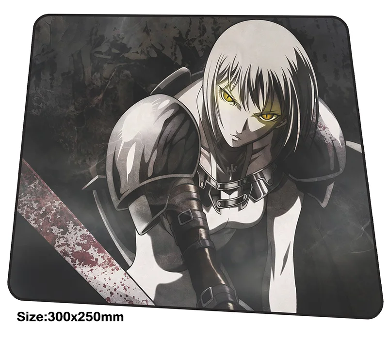 Tappetino Per Mouse Claymore 300X250Mm Tappetini Per Mouse Best Gaming Mousepad Gamer Hd Pattern Grandi Tappetini Per Mouse Personalizzati Cool New Pc