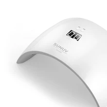 SUNUV SUN9x 24W Nail Lmap UV Lamp Nail Dryer for UV Gel LED Gel Nail Machine Infrared Sensor Timer Set