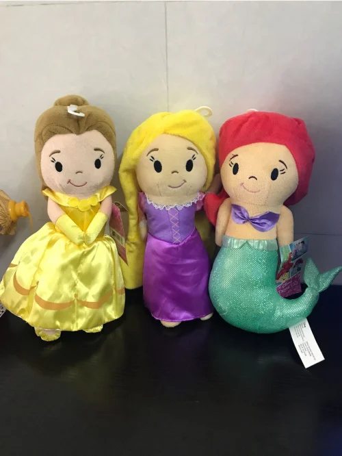 

mermaid princess rapunzel princess belle princess plush toy.children's birthday gifts.