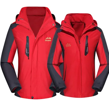 

New Spring Autumn Mens Softshell Hiking Jackets Male Outdoor Camping Trekking Climbing Coat For Waterproof Windproof wandeljack