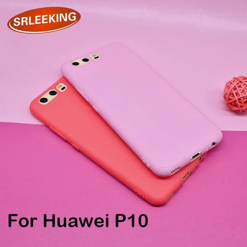 

SRLEEKING For Huawei P10 Case Silicone Soft TPU Phone Cases Thin Rubber Back Cover For Huawei P10 Case