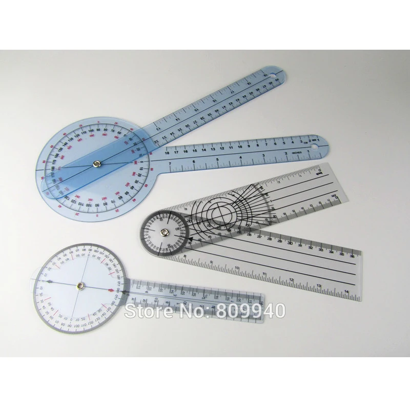 Престиж медицинский транспортир гониометра пластиковая линейка 3 шт./компл.~ 1" 8" и " спинной