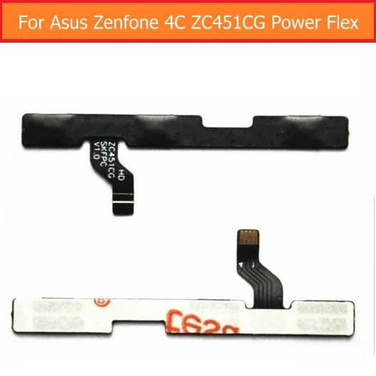 Genuine power flex cable For ASUS Zenfone 4C ZC451CG switch on/off volume control silent keypad lock screen button | Мобильные