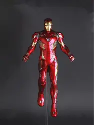 Сумасшедшие игрушки; Железный человек MARK XLVI MK 46 1/6 весы игрушечных пластиковых экшн фигурок из фигура супергероя «Железный человек»