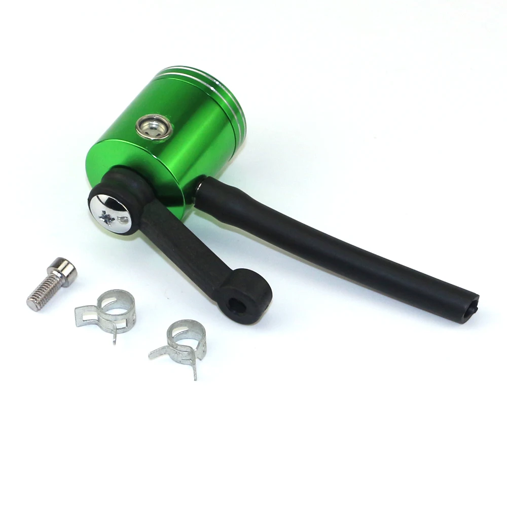 Green Motorcycle Master Cylinder Hydraulic Oil Reservoir Tank For Front Brake Clutch Honda Suzuki Yamaha Kawasaki Ducati