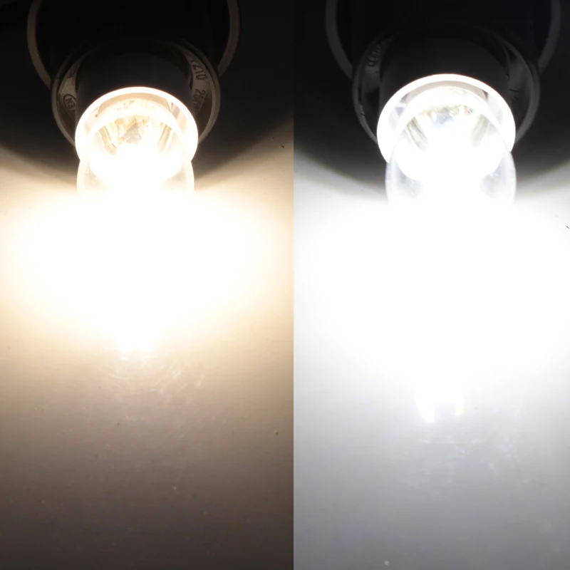 Ампула led e14 12 24 вольт 2 Вт T26 кукурузная лампа светильник прозрачный корпус 12 В 24 В 220 В E 14 вытяжка холодильник микроволновая лампа