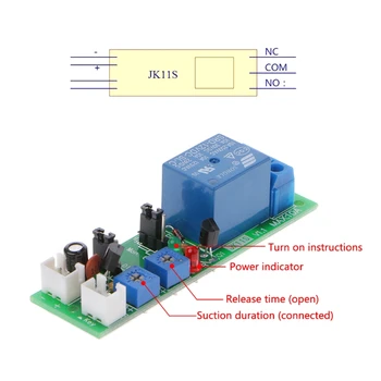 

DC12V 0-120Min Infinite Cycle Delay ON OFF Timing Timer Relay Switch Loop Module