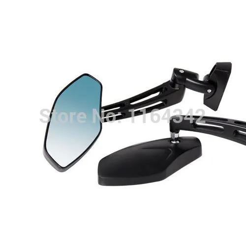 

2x Motorcycle Matte Black Sport Mirrors for Honda CBR 250 600 F4i 929 954 1000 RR Kawasaki GPz750 Ninja 300 Yamaha Honda Suzuki