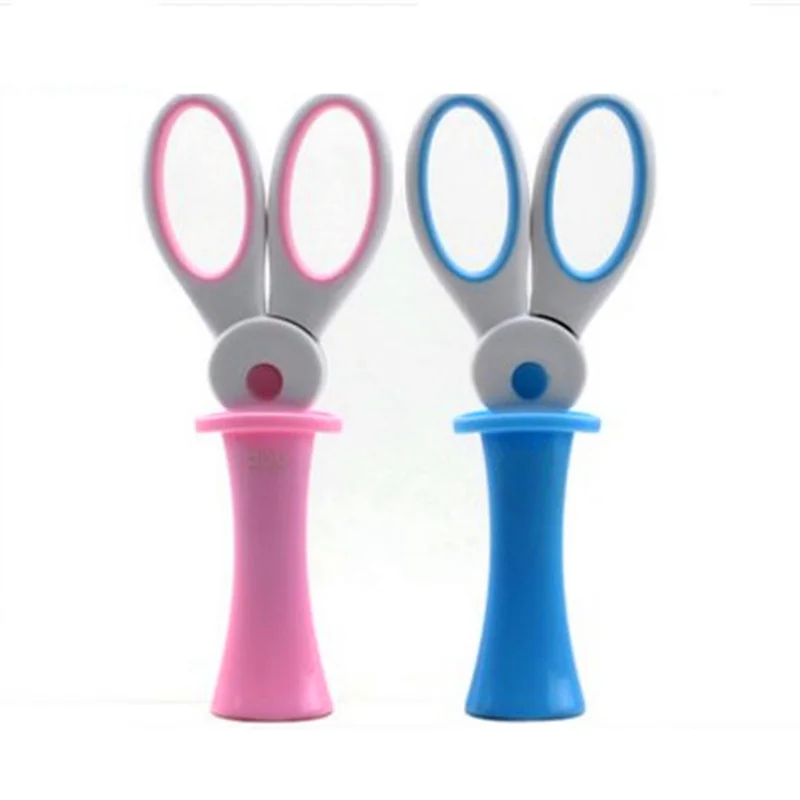 MIRUI New cute magic rabbit scissors DIY Craft Kids School Scissors Safety child cartoon cutter Paper Scrapbook handmade student kids safe scissors don t hurt hands cute kindergarten handmade paper cutter cutter paper cutter small scissors stationery