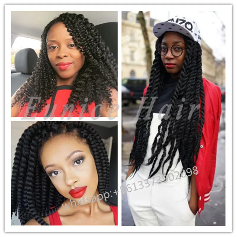 CROCHET BRAIDS HAVANA MAMBO TWISTS Individual Braids Grace Hair ...