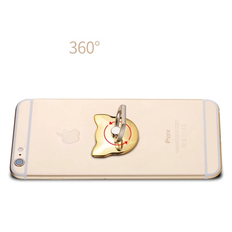 Cute cat ear self-adhesive phone stand finger Ring holder mobile phone stand for iphone 6 6s 7 plus oppo xiaomi ZTE Samsung Cute cat ear self-adhesive phone stand finger Ring holder mobile phone stand for iphone 6 6s 7 plus oppo xiaomi ZTE Samsung