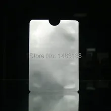 200 шт. RFID Блокировка рукава защитник удостоверение личности RFID кредитной карты не держатель