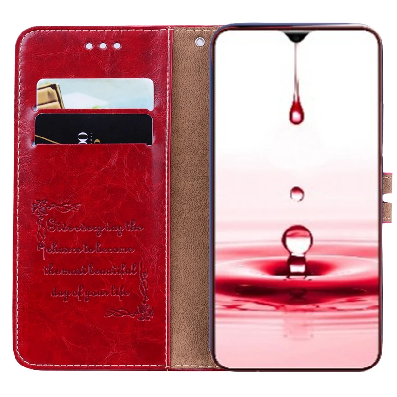 Роскошный нескользящий Чехол бумажник из искусственной кожи для Leagoo S11 чехол