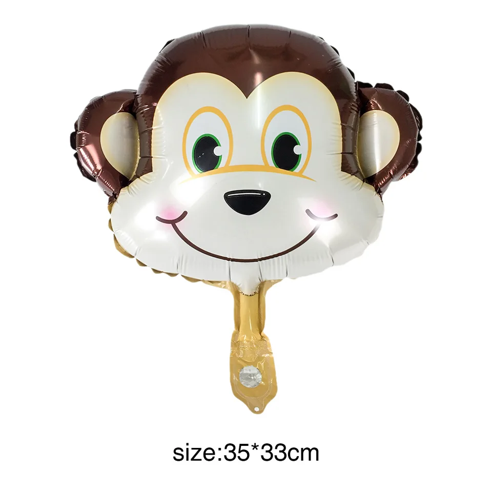 Nicro детский день рождения воздушные шары в форме животных милые 1-й день рождения ребенка душ джунгли сафари сувениры принадлежности# Bal91