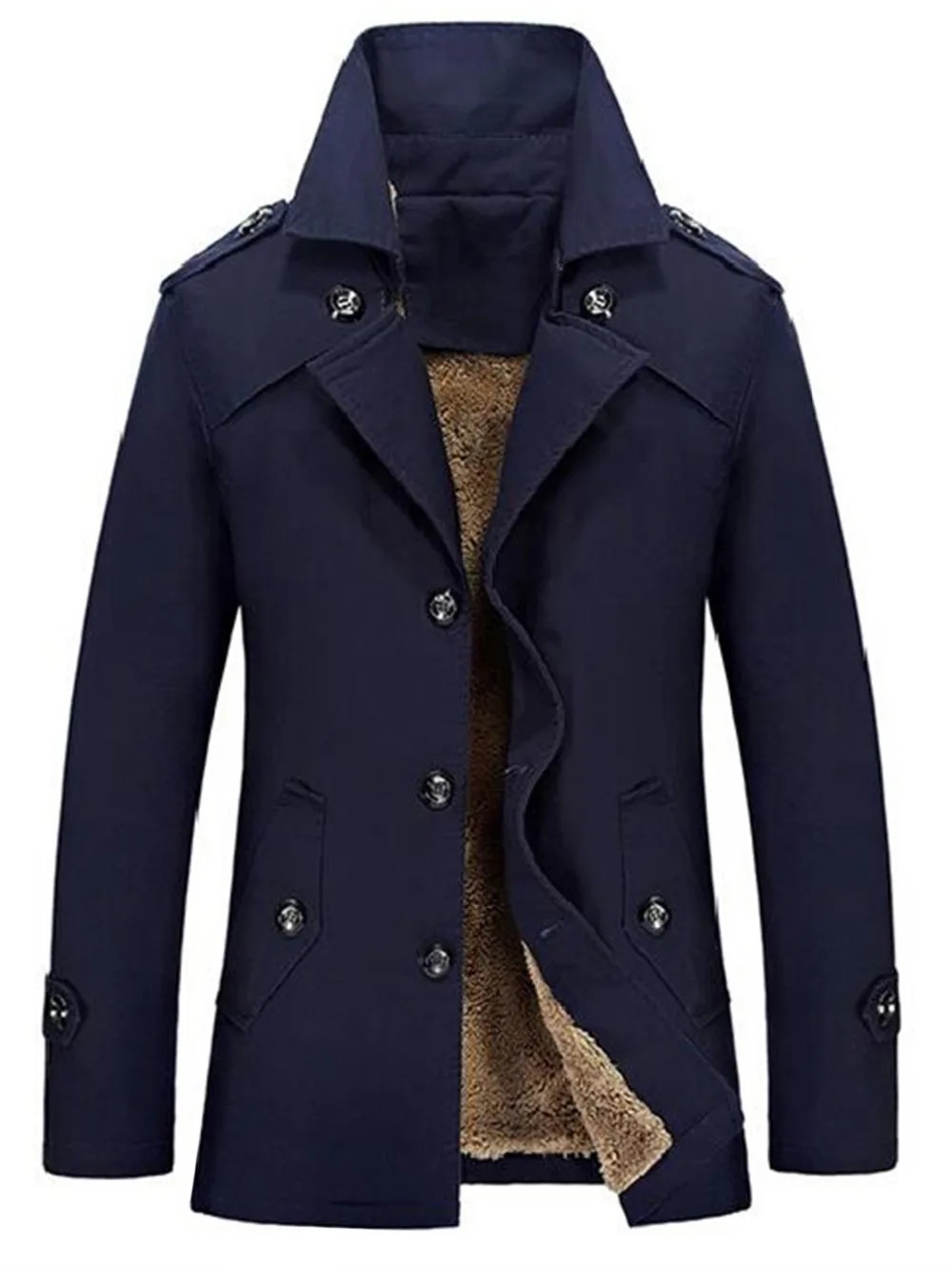 Buy Single Breasted Slim Lapel Jacket Fashion classic