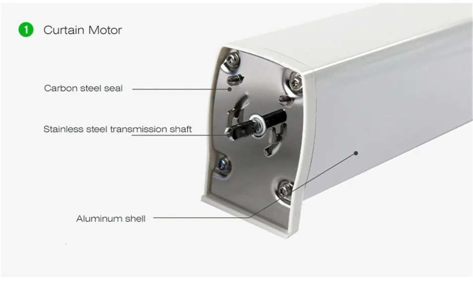 Original Dooya KT82TN Electric Curtain DC Motor+DC2700 Remote-Controller,Automatic Electric Curtain Motor 110-240V Smart Home-3