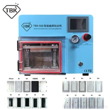TBK-508 машина для ламинирования и снятия пузырьков с изогнутым экраном, машина для ламинирования ЖК-краев для samcung S6 S7 S8 Edge screen с пресс-форм