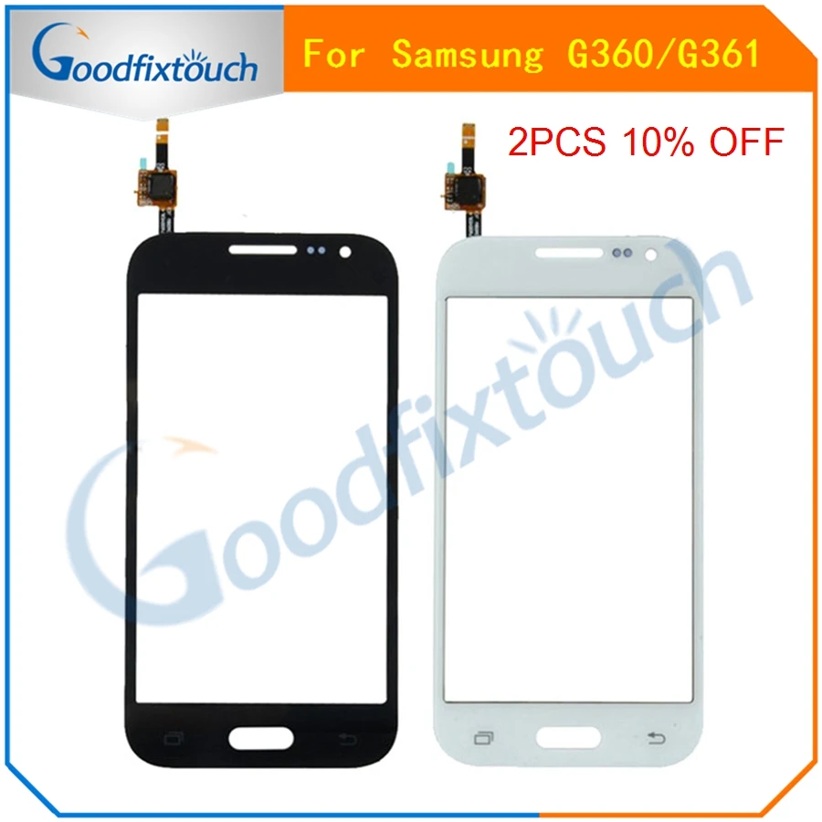 Для Samsung Galaxy Core Prime G360 G360H Duos G361 G361F Новый сенсорный экран дигитайзер передняя