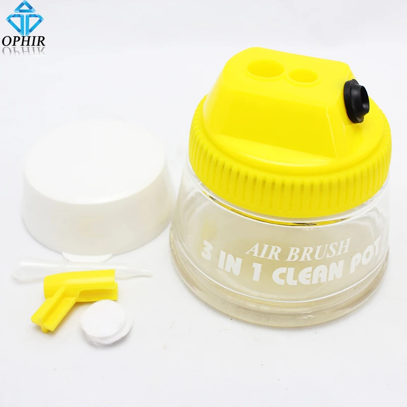 

Cleaning Jar for Airbrush Guns - Airbrush Cleaning Pot and Stand_AC008