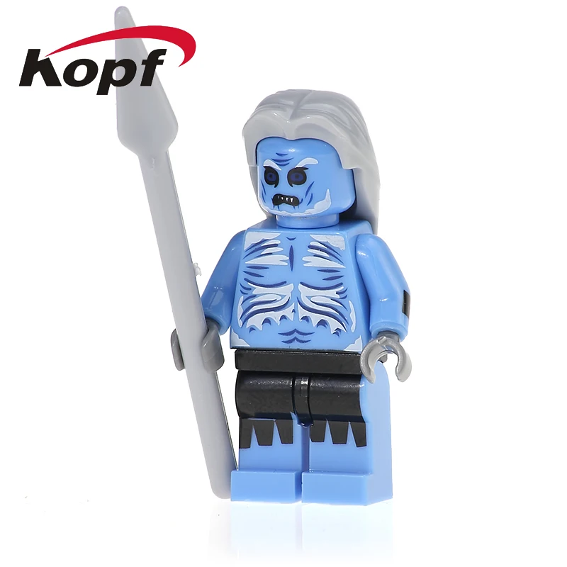 

XH 418 White Walker Game of Thrones TV Ice and Fire Series The Others Building Blocks Bricks Collection Gift Toys For Children