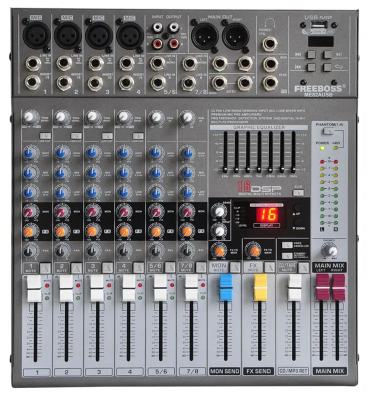 ME82AUSB  11  Audio Mixer