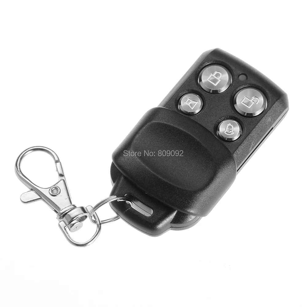 

Metal Mini Telecomando 433MHZ RF Alarm Garage Door Remote Control Duplicator Clone Code Scanner Transmitter