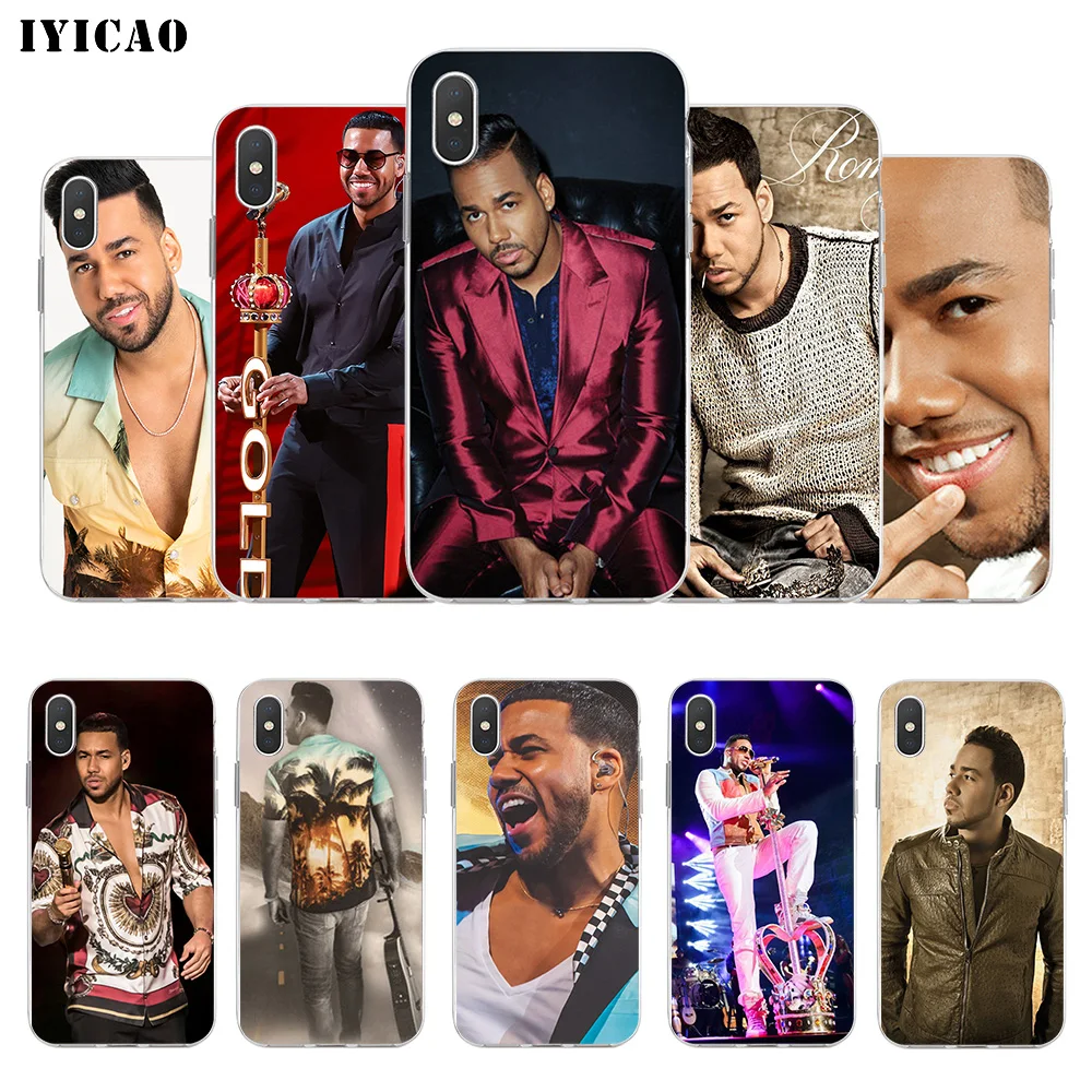 Мягкий силиконовый чехол для телефона IYICAO Latin singer Romeo Santos iPhone X XR XS MAX 6 6s 7 8 Plus 5 5S SE