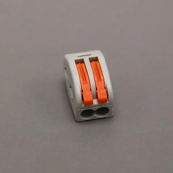 100PCS/LOT PCT-212 2 Pin Universal Compact Wire Wiring Connector Conductor Terminal Block with Lever | Обустройство дома