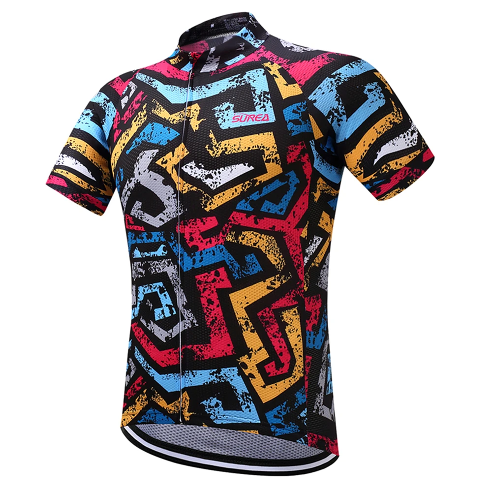 

SUREA 2018 Cycling Jersey Mtb Bicycle Clothing Bike Wear Clothes Maillot Roupa Ropa De Ciclismo Hombre Verano cycling Clothing