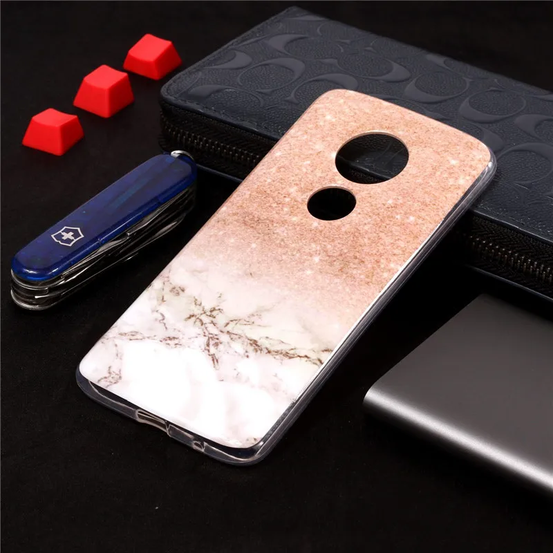 Painting Marble Soft Silicone Phone Back Cover Case For MOTO E4 E4Plus EU G6 G6Plus X4 2017 E5Plus Z3Play G6Play E5Play Bag Case (27)
