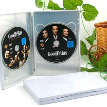 Белый металл Bland DIY чехол для хранения жестяная коробка Muji двойной CD/VCD/DVD два диска диско Mp3/Mp4 CD чехол