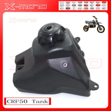 Grebest Dirt Pit Bike Gas Fuel Tank Car Interior Parts Repair Tool Dirt Pit Bike Bicycle Gas Fuel Tank for Honda CRF50 XR50 50CC 70CC 110CC 125CC