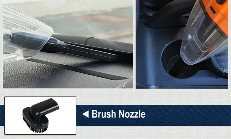 Vácuo do Carro Portátil de Carro Coletor de pó de Limpeza Dual-utilização de Sucção Aspirador de po Mais Limpo Super 12 v 120 w Wet & Dry 9 Carro Coletor de Pó de Limpeza Wet