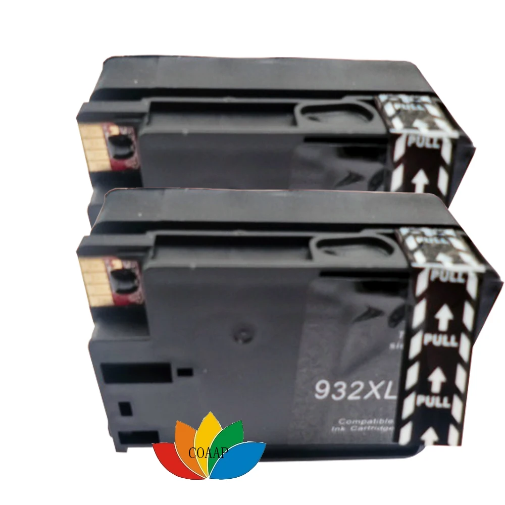 

2x NEW Compatible hp932 932XL Black Ink Cartridge (CN057AN) for OfficeJet 7110 7510 7610 7512 7612 Wide Format