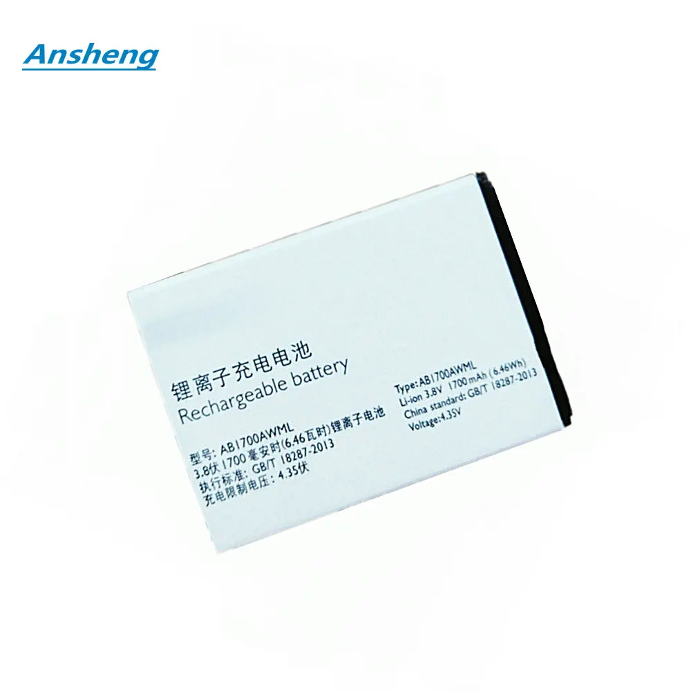 

Аккумулятор AB1700AWML для смартфона Philips Xenium S388 CST388, 1700 мАч