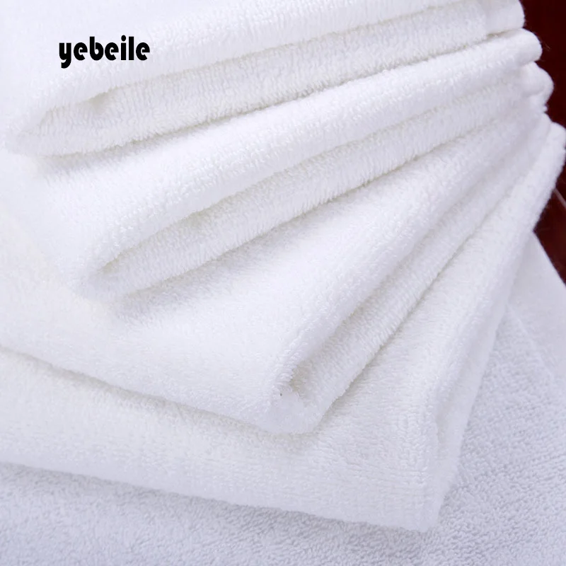 Yebeile stars отель хлопок белое банное полотенце толстое пляжное полотенце быстросохнущее мягкое высокоабсорбирующее антибактериальное Хлопковое полотенце