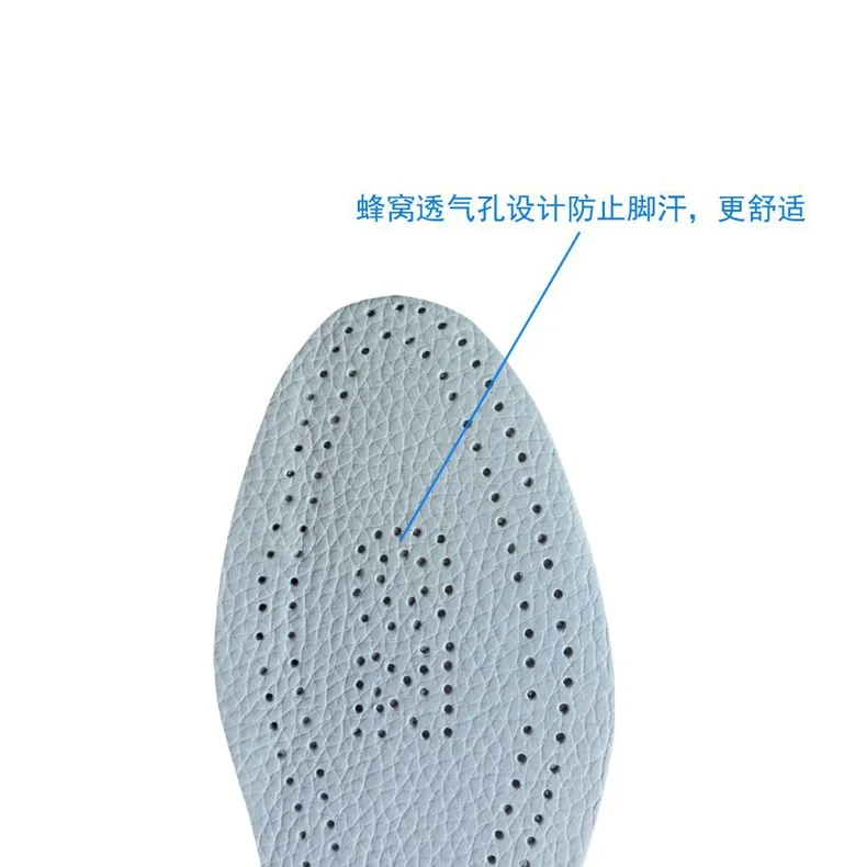 New Arrival O-leg Orthopedic Leather Insoles X-Shaped Leg Posture Correction Orthotics EVA Foam Sole Breathable Cow Leather Top (3)
