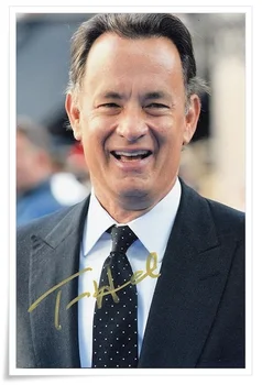 

Tom Hanks autographed signed photo 4*6 inches authentic freeshipping 01.2017