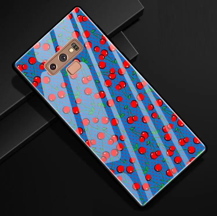 20 H Note9 для samsung Note 9, чехол из закаленного стекла, Твердый Чехол для samsung Galaxy Note 9, чехол с животным мягким силиконовым бампером - Цвет: 20