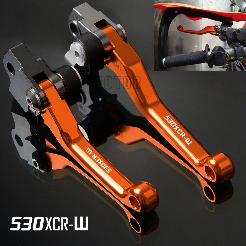 Для KTM 530XCR-W 2008-2011 2009 2010 530 XCR-W XCRW XCR W ЧПУ двигатель мотоцикла Dirt Pit Bike Мотокросс Сводные сцепные рычаги