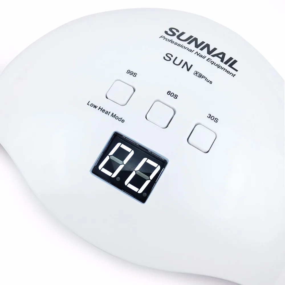 SUNNail SUN X9 PLUS 72 Вт УФ-лампа светодиодный ледяной светильник для ногтей Гель-лак сушилка для маникюра сушильная машина для всех гель-ногтей искусство отверждения лампы