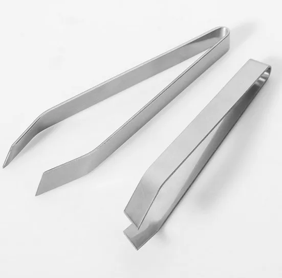 

1PC Stainless Steel Fish Bone Tweezers Pincer Clip Puller Remover Tongs Fish Bone Plucking Clamp Kitchen Gadgets KX 152