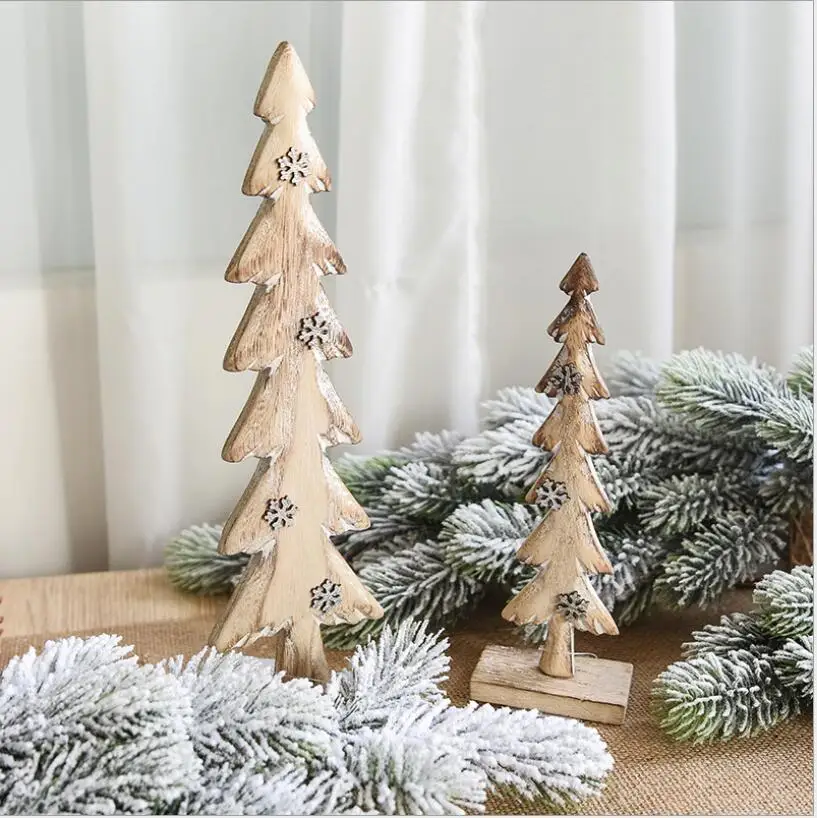 

Adornos Navidad 2019 Natal Christmas Tree Wooden Christmas Decoration For Home