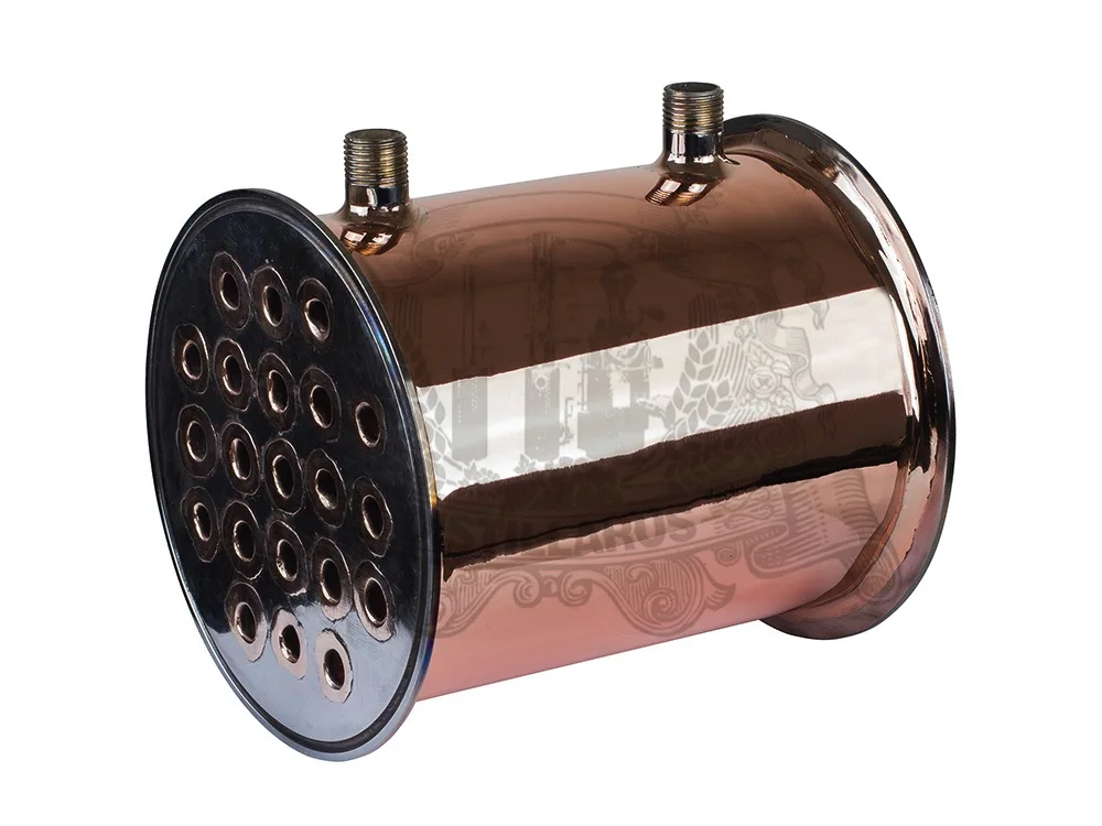 

6" (OD167) Copper Dephlegmator, Condenser , Reflux . Moonshine