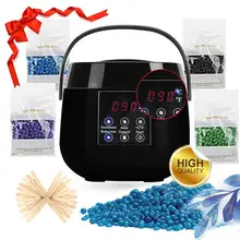 Набор для подогрева воска цифровой экран нагреватель воска инструменты для удаления волос парафиновый воск машина набор эпилятора для депиляции уход за кожей