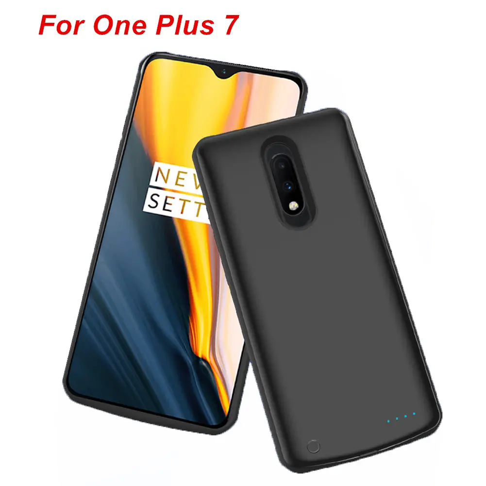 Чехол для аккумулятора One Plus 7 2019 чехол зарядного устройства умный внешний