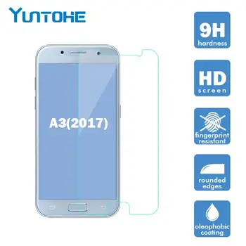 

Glass For Screen Protector Samsung Galaxy A3 2017 Tempered Glass For Samsung A320 Protective Film 100pcs/lot