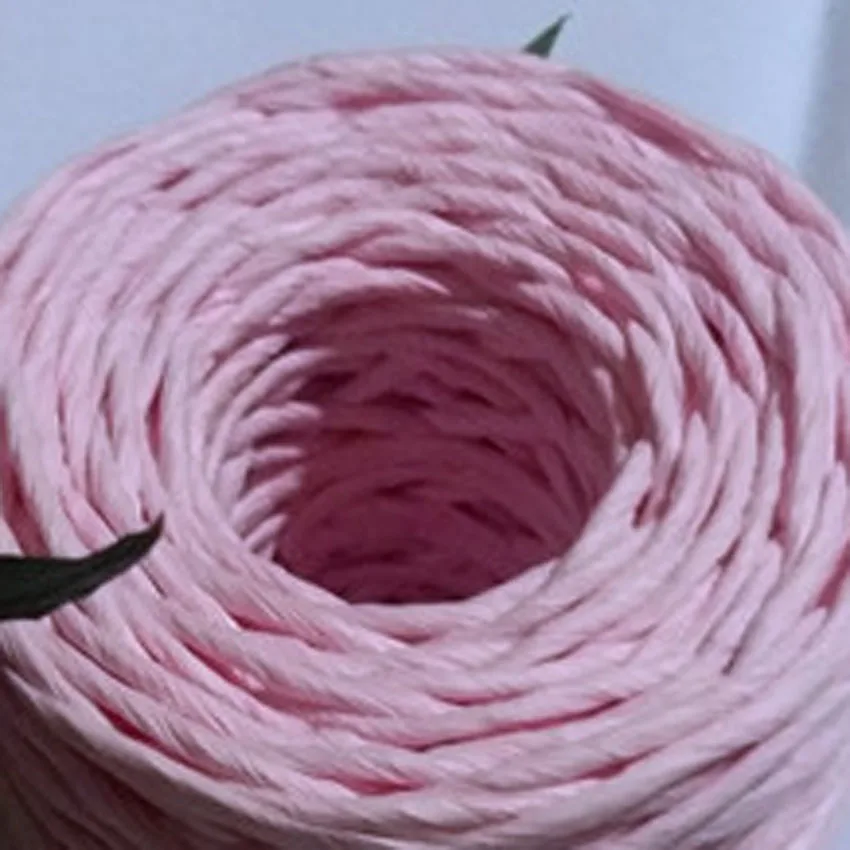 1 шт. 22 цвета 50 метров витые бумажные шнуры веревка содержит провода DIY подарочная упаковка/ручная плетеная корзина/цветок ремесло - Цвет: 1